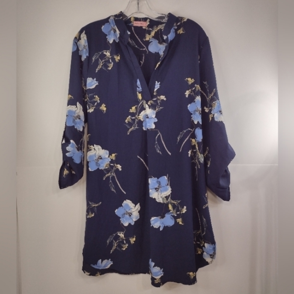 Hello Miz women's pull on blouse dress size (L)